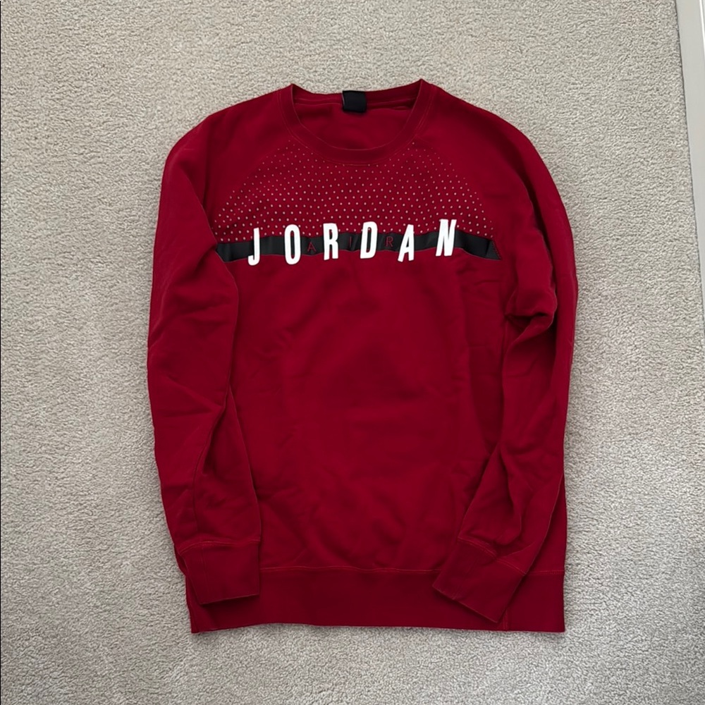 Jordan Men's Red Sweater